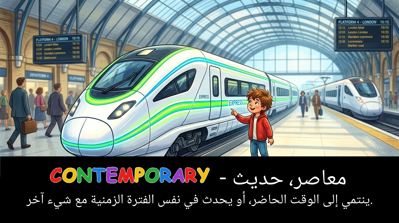 Arabic Illustration for contemporary